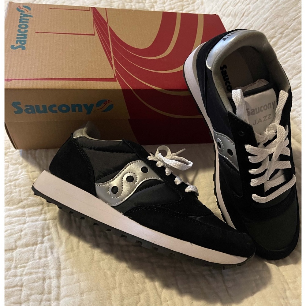 NWT - Saucony Black Jazz Shoes 8.5